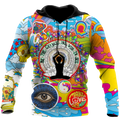 Hippie Art 3D All Over Printed Hoodie Shirts For Men And Women MH09122001HH