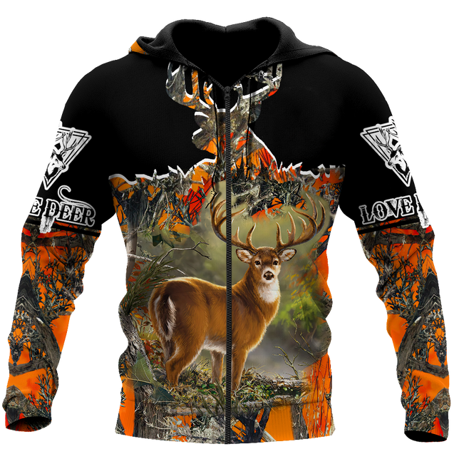 Love Deer 3D All Over Printed Shirts