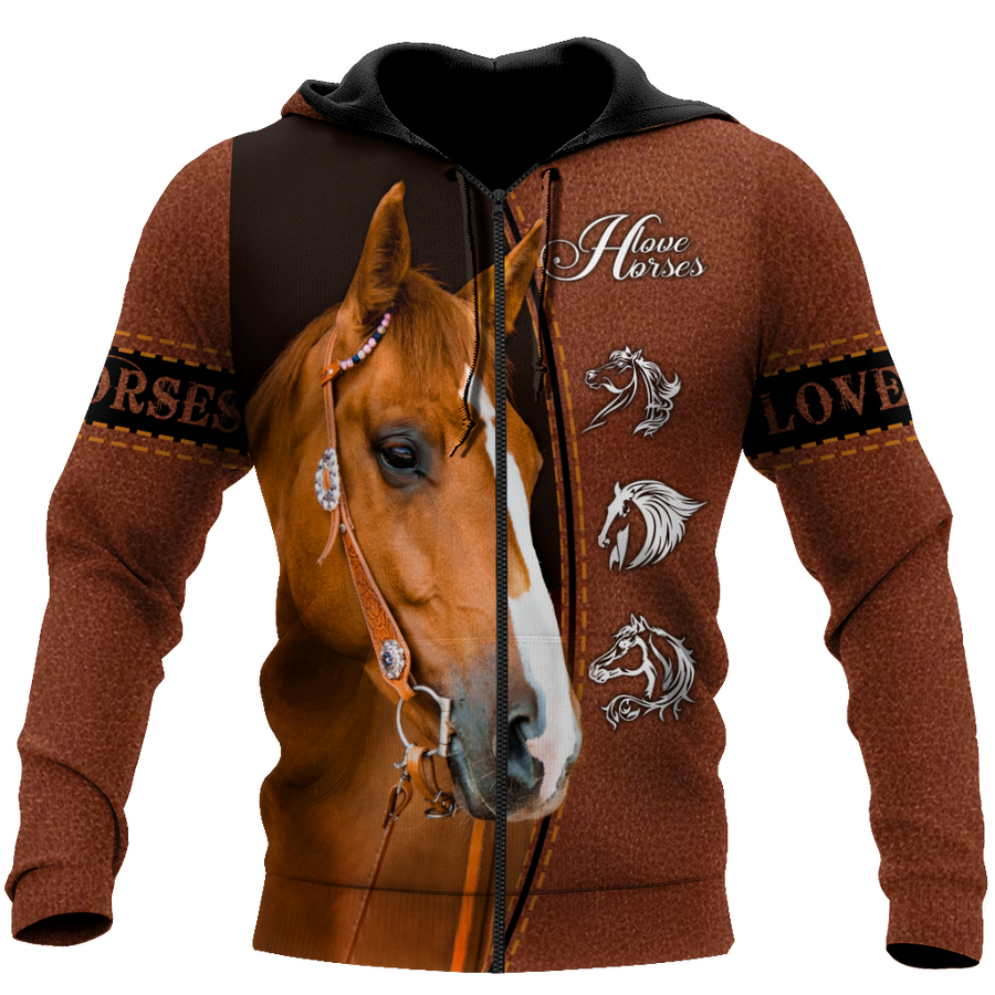 Horse 3D All Over Printed Shirts MH17112001