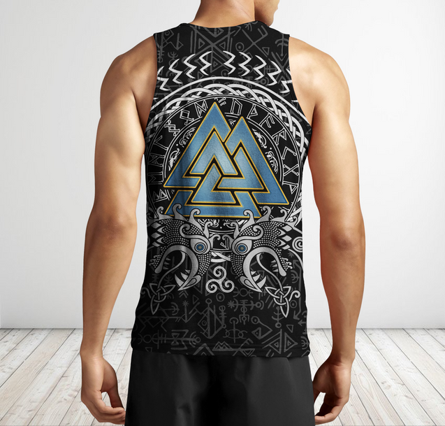 Viking Odin - Wotan Pullover Hoodie A0-ALL OVER PRINT HOODIES-HP Arts-Hoodie-S-Vibe Cosy™