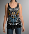 Viking Odin - Wotan Pullover Hoodie A0-ALL OVER PRINT HOODIES-HP Arts-Women's Tank Top-S-Vibe Cosy™