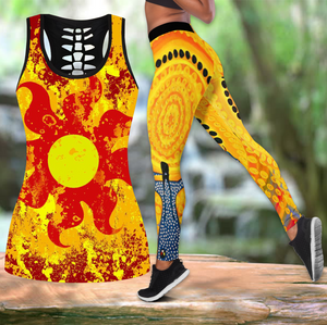 Sun Combo Legging + Tank Limited by SUN AM130405-Apparel-SUN-S-S-Vibe Cosy™