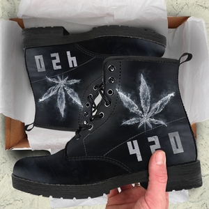 420 Black Boots by SUN HAC160406-Shoes-SUN-EU36 (US6)-Vibe Cosy™