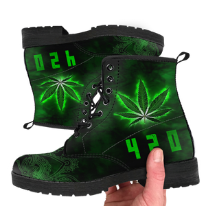 Hippie Green Boots by SUN AM160424-Shoes-SUN-EU36 (US6)-Vibe Cosy™