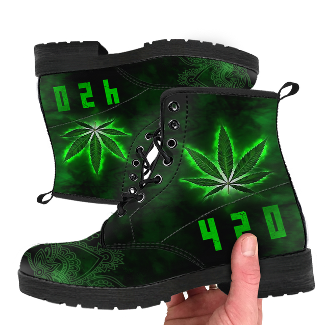 Hippie Green Boots by SUN AM160424-Shoes-SUN-EU36 (US6)-Vibe Cosy™