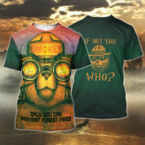 Only you can prevent forest fires by SUN AM180423-Apparel-SUN-T-Shirt-S-Vibe Cosy™