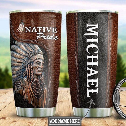 Native American Steel Tumbler