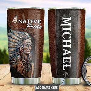 Native American Steel Tumbler