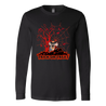 Australian Koala Trick or Treat Halloween Red T-Shirt 01 H9-T-SHIRTS-HP Arts-Canvas Long Sleeve Shirt-Black-S-Vibe Cosy™