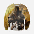 3D All Over Printed Teutonic Knight Clothes-6teenth World-Sweatshirt-XS-Vibe Cosy™