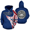 American Samoa Polynesian Hoodie - Warrior Style PL-Apparel-PL8386-Hoodie-S-Vibe Cosy™