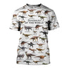 3D All Over Printed Dinosaurs Shirts and Shorts-3D All Over Printed Clothes-HP Arts-T-shirt-XS-Vibe Cosy™