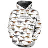 3D All Over Printed Dinosaurs Shirts and Shorts-3D All Over Printed Clothes-HP Arts-Normal Hoodie-XS-Vibe Cosy™