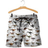 3D All Over Printed Dinosaurs Shirts and Shorts-3D All Over Printed Clothes-HP Arts-Shorts-XS-Vibe Cosy™