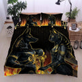 Anubis Bastet Ancient Egyptian Mythology Culture Bedding set