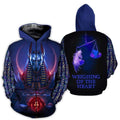 Anubis Blue Nice 3D All Over Printed Clothes HC3106-Apparel-Huyencass-Zipped Hoodie-S-Vibe Cosy™
