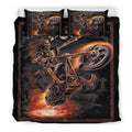 Hell Rider Bedding Sets-Bedding Set-6teenth Outlet-Bedding Set - Black - Hell Rider Bedding Sets-King-Vibe Cosy™