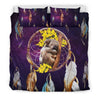 Australia Koala With Dreamcatcher Duvet Cover K5-BEDDING SETS-HP Arts-Bedding Set - Black - AUSTRALIA KOALA WITH DREAMCATCHER BEDDING SET NL1-King-Black-Vibe Cosy™