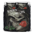 Rockin' my life bedding sets-Bedding Set-6teenth Outlet-Bedding Set - Black - Rockin' my life bedding sets-King-Vibe Cosy™