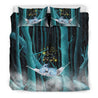 Australia Koala Sleeping In the Forest Duvet Cover th9-BEDDING SETS-HP Arts-Bedding Set - Beige - 1-King-Vibe Cosy™