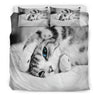 Simply Cat Lovers Doona Bedding 3 Piece Set-6teenth World™-Bedding Set-King-Vibe Cosy™