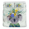 Australia Koala Duvet Cover k7-BEDDING SETS-HP Arts-Bedding Set - Black - Australia Koala Duvet Cover K2-King-Vibe Cosy™