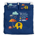 To The World This Boy Just A Little Boy Bedding Set-6teenth World™-Bedding Set-US King-Vibe Cosy™
