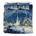 SNOW CHRISTMAS BEDDING SET-6teenth World™-Bedding Set-US King-Vibe Cosy™