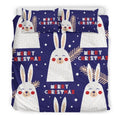 Merry Christmas Bunny Bedding Set-6teenth World™-Bedding Set-US King-Vibe Cosy™