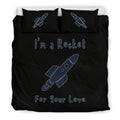 I'm A Rocket For Your Love Bedding Set-6teenth World™-Bedding Set-US King-Vibe Cosy™