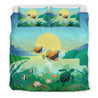 Humuhumunukunukuapua Hawaiian Bedding Set - AH - K5-BEDDING SETS-Phaethon-US King-Black-Polyester-Vibe Cosy™