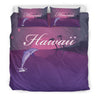 Hawaii Dolphin Violet Bedding Set - AH - K5-BEDDING SETS-Phaethon-US King-Black-Polyester-Vibe Cosy™