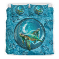 Blue Ocean Turtle Bedding Set - AH - A0-BEDDING SETS-Phaethon-US Twin-Black-Polyester-Vibe Cosy™