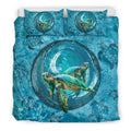 Blue Ocean Turtle Bedding Set - AH - A0-BEDDING SETS-Alohawaii-US King-Black-Polyester-Vibe Cosy™