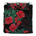 Hawaii Hibiscus Mystery Bedding Set - AH-BEDDING SETS-Phaethon-US King-Black-Polyester-Vibe Cosy™