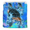 Hawaii Big Turtle Bedding Set - AH-BEDDING SETS-Phaethon-US King-Black-Polyester-Vibe Cosy™