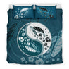 Turtle Bedding Set YinYang Style - AH-BEDDING SETS-Alohawaii-US King-Black-Polyester-Vibe Cosy™