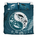 Turtle Bedding Set YinYang Style - AH-BEDDING SETS-Phaethon-US King-Black-Polyester-Vibe Cosy™