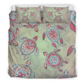 Turtle Bedding Set - AH-BEDDING SETS-Alohawaii-US King-Black-Polyester-Vibe Cosy™