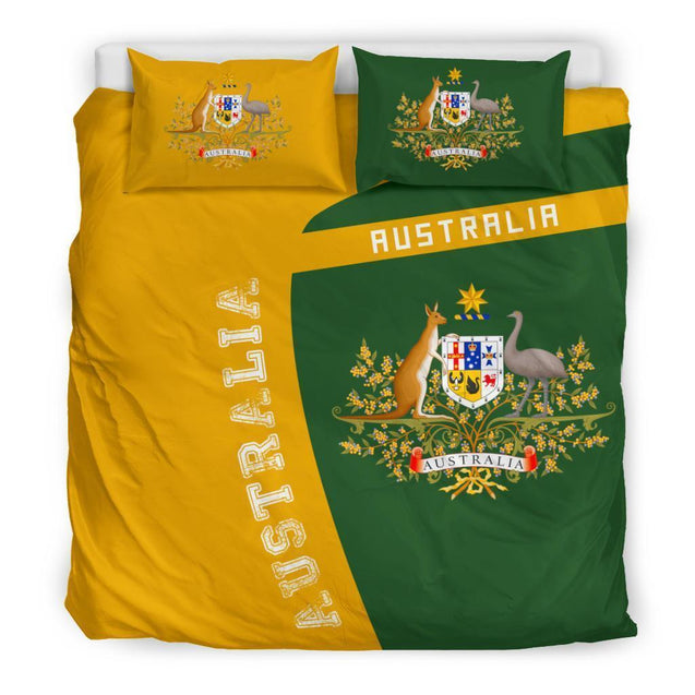 Australia Sport Bedding Set-BEDDING SETS-HD09-US Queen/Full-Vibe Cosy™