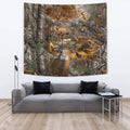 Tapestry - Hunting Camo-HP Arts-Wall Tapestry - Tapestry - Hunting Camo-Large 104" x 88"-Vibe Cosy™