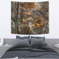 Tapestry - Hunting Camo-HP Arts-Wall Tapestry - Tapestry - Hunting Camo-Medium 80" x 68"-Vibe Cosy™