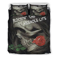 Rockin' the A**hole life bedding sets-Bedding Set-6teenth Outlet-Full-Vibe Cosy™