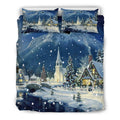 SNOW CHRISTMAS BEDDING SET-6teenth World™-Bedding Set-US Queen/Full-Vibe Cosy™