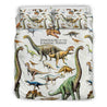 Bedding Set - Dinosaurs-Bedding Set-HP Arts-Queen-Black-Vibe Cosy™