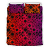 The Neon Dark Web Bedding Set-6teenth World™-Bedding Set-US Queen/Full-Vibe Cosy™