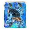 Hawaii Big Turtle Bedding Set - AH-BEDDING SETS-Phaethon-US Queen/Full-Black-Polyester-Vibe Cosy™