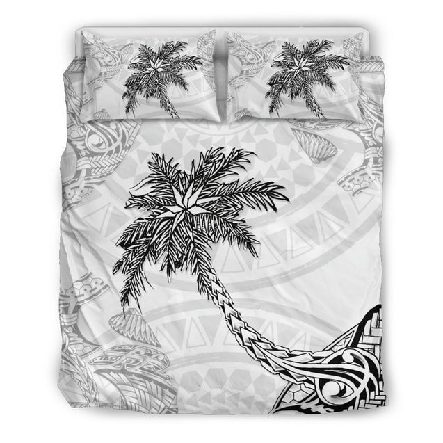 Polynesian Bedding Set - AH-BEDDING SETS-Phaethon-US Queen/Full-Black-Polyester-Vibe Cosy™