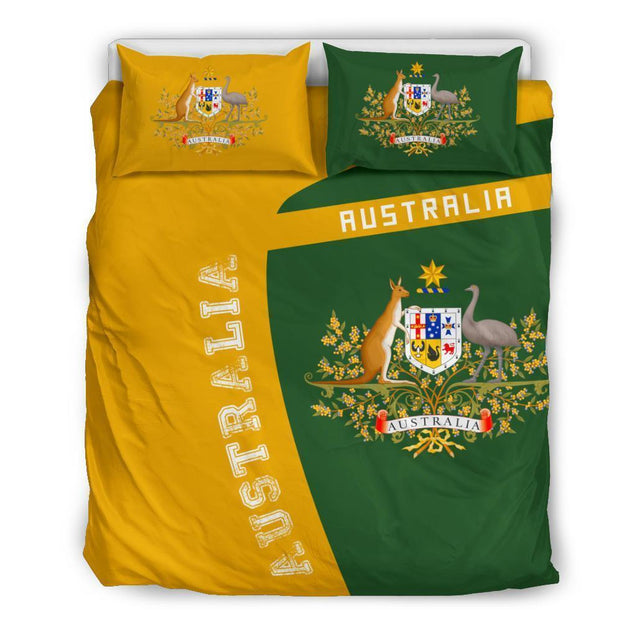 Australia Sport Bedding Set-BEDDING SETS-HD09-US Queen/Full-Vibe Cosy™