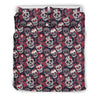 Pink Sugar Skull Bedding Set-Bedding Set-6teenth Outlet-Bedding Set - Beige - Pink Sugar Skull Bedding Set-Twin-Vibe Cosy™